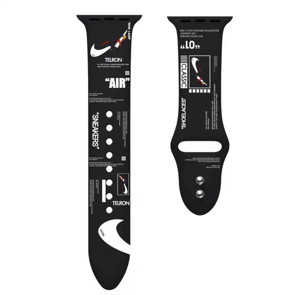 Nike Apple Watch Band 42/44/45  mm Series SE 9 7 6 5 4 3 Strap - Picture 1 of 3